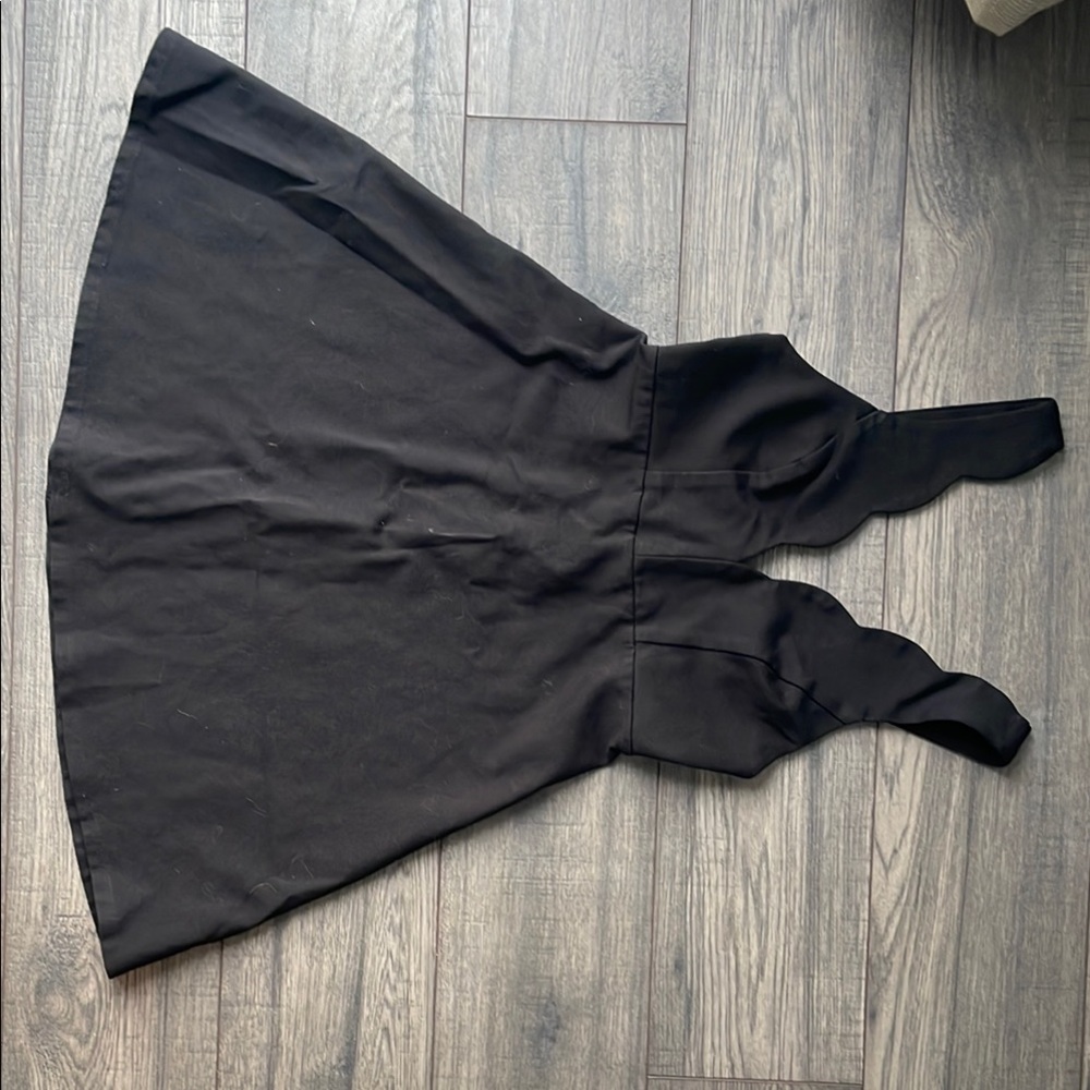 Solemio Black Mini Dress